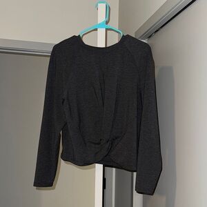 Lululemon Grey Womens crew neck